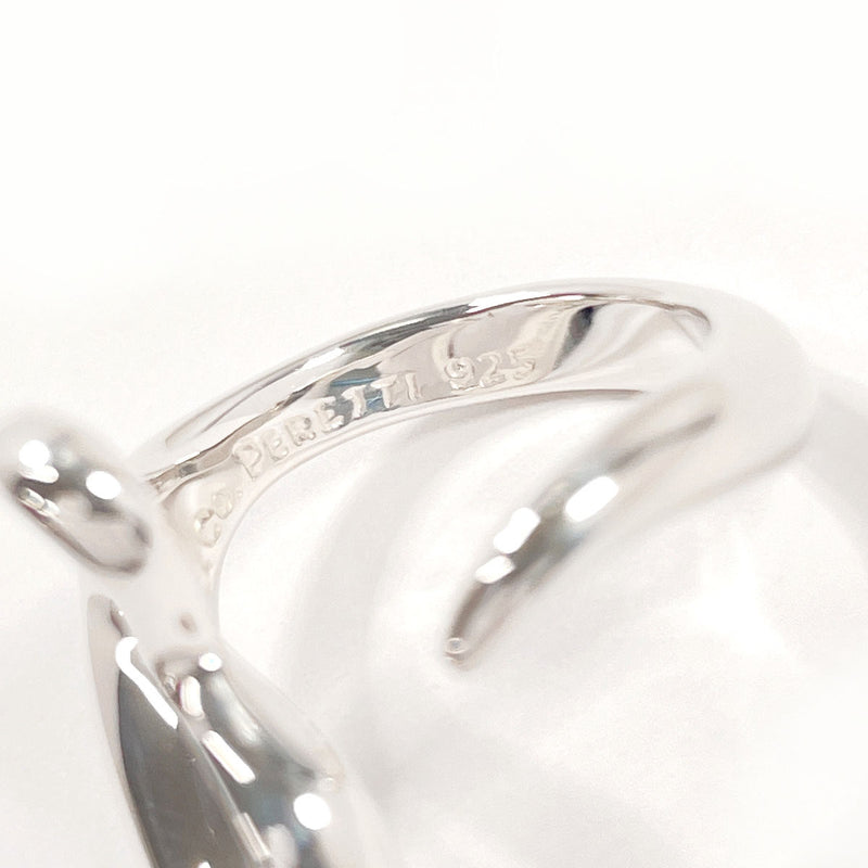 TIFFANY&Co. Ring Open heart Elsa Peretti Silver925 #US 5 1/4 Silver Women Second hand