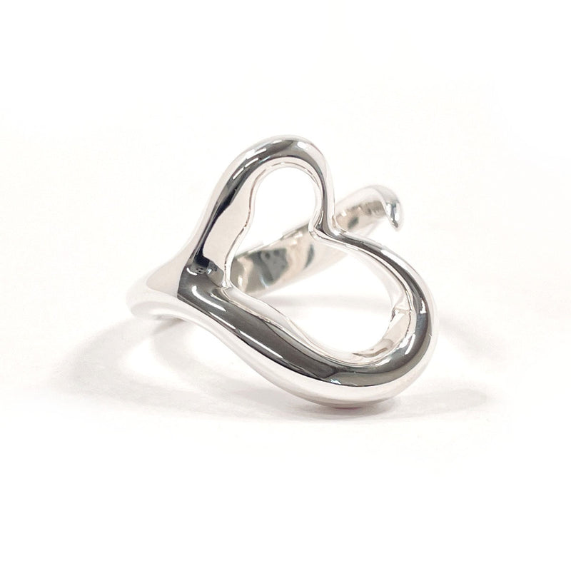 TIFFANY&Co. Ring Open heart Elsa Peretti Silver925 #US 5 1/4 Silver Women Second hand