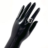 TIFFANY&Co. Ring Open heart Elsa Peretti Silver925 #US 5 1/4 Silver Women Second hand