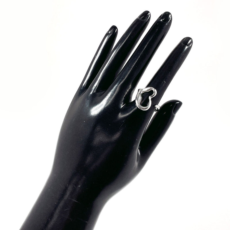 TIFFANY&Co. Ring Open heart Elsa Peretti Silver925 #US 5 1/4 Silver Women Second hand