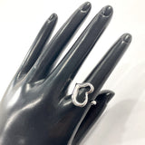 TIFFANY&Co. Ring Open heart Elsa Peretti Silver925 #10(JP Size) Silver Women Used