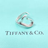 TIFFANY&Co. Ring Open heart Elsa Peretti Silver925 #11(JP Size) Silver Women Used