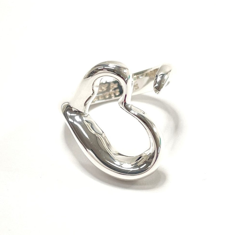 TIFFANY&Co. Ring Open heart Elsa Peretti Silver925 #6(JP Size) Silver Women Used