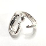 TIFFANY&Co. Ring Open heart Elsa Peretti Silver925 #6(JP Size) Silver Women Used