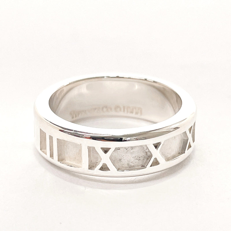 TIFFANY&Co. Ring Atlas Silver925 #12(JP Size) Silver Women Used