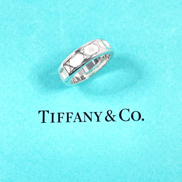 TIFFANY&Co. Ring Atlas Silver925 #US 6 Silver Women Second hand