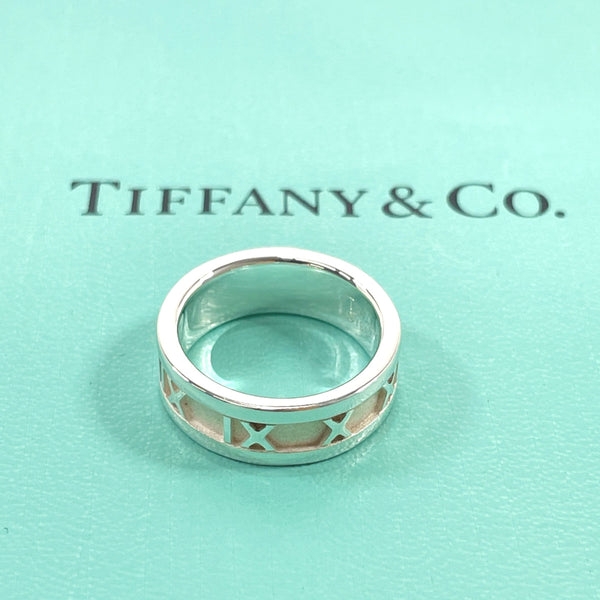 TIFFANY&Co. Ring Atlas Silver925 #9(JP Size) Silver Women Used