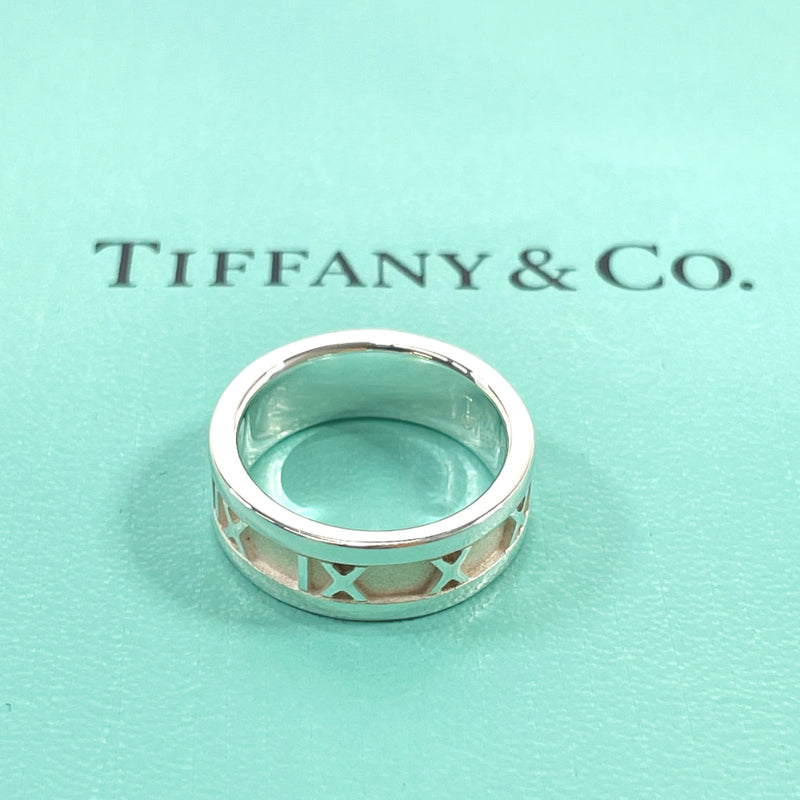 TIFFANY&Co. Ring Atlas Silver925 #9(JP Size) Silver Women Used