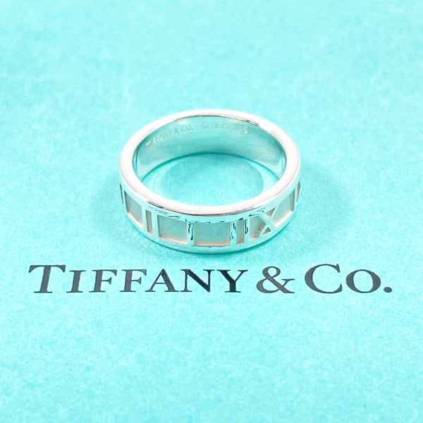TIFFANY&Co. Ring Atlas Silver925 #US 6 1/4 Silver Women Second hand