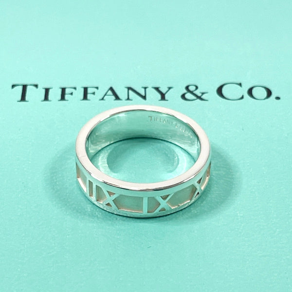 TIFFANY&Co. Ring Atlas Silver925 #12.5(JP Size) Silver Women Used