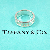 TIFFANY & CO. Ring Atlas Sterling Silver 925 US Size 4.5 Women vintage