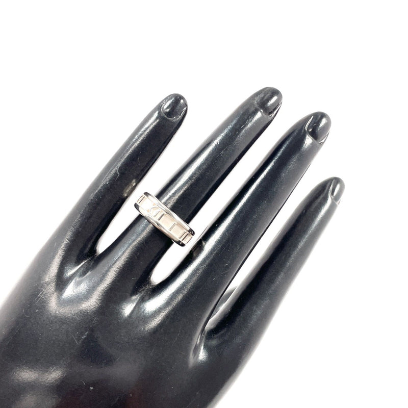 TIFFANY&Co. Ring Atlas Silver925 #US 4 1/2 Silver Women Second hand