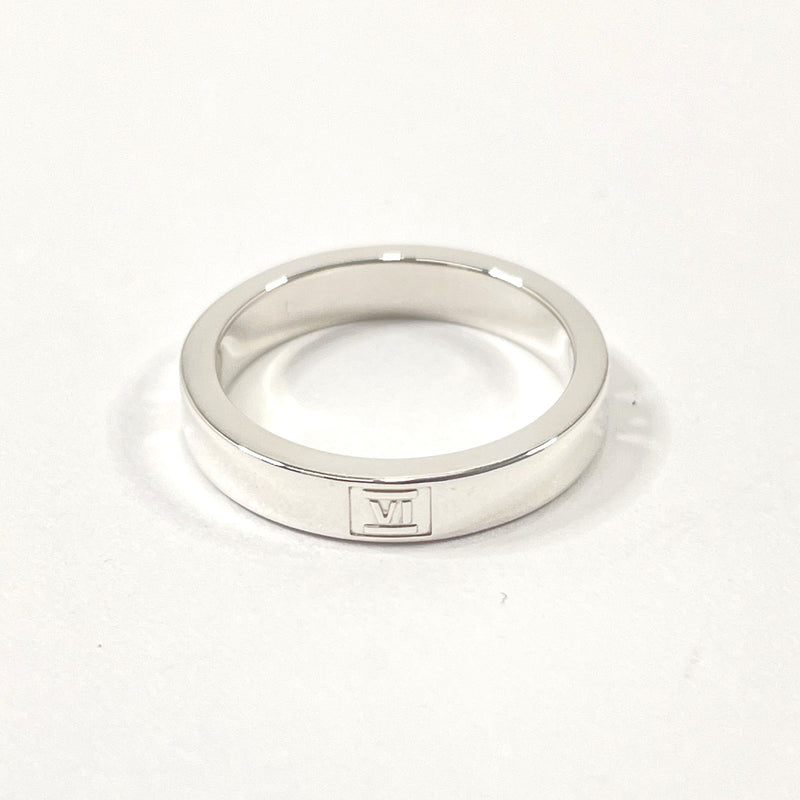 TIFFANY&Co. Ring Atlas Silver925 #8.5(JP Size) Silver Women Used