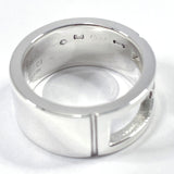 GUCCI Ring Branded Cutout G Silver925 #8.5(JP Size) Silver Women Used