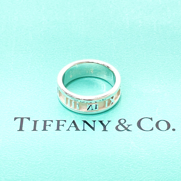 TIFFANY&Co. Ring Atlas Silver925 #8(JP Size) Silver Women Used