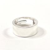 GUCCI Ring Branded Cutout G Silver925 #9.5(JP Size) Silver Women Used