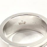 GUCCI Ring Branded Cutout G Silver925 #9.5(JP Size) Silver Women Used