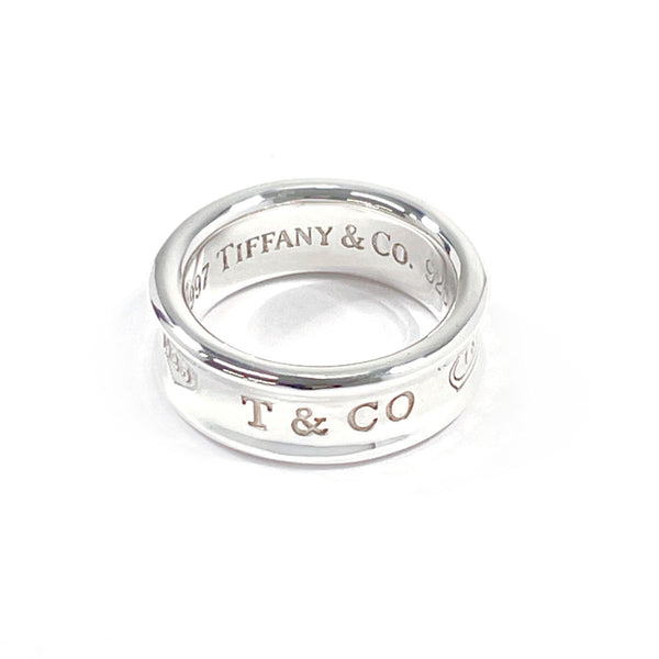 TIFFANY&Co. Ring 1837 Silver925 #US 4 3/4 Silver Women Second hand
