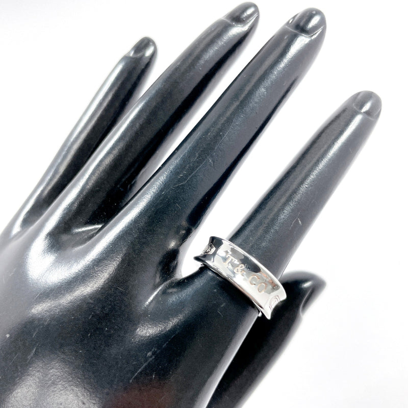 TIFFANY&Co. Ring 1837 Silver925 #US 4 3/4 Silver Women Second hand