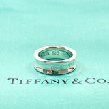 TIFFANY&Co. Ring 1837 Silver925 #9(JP Size) Silver Women Used