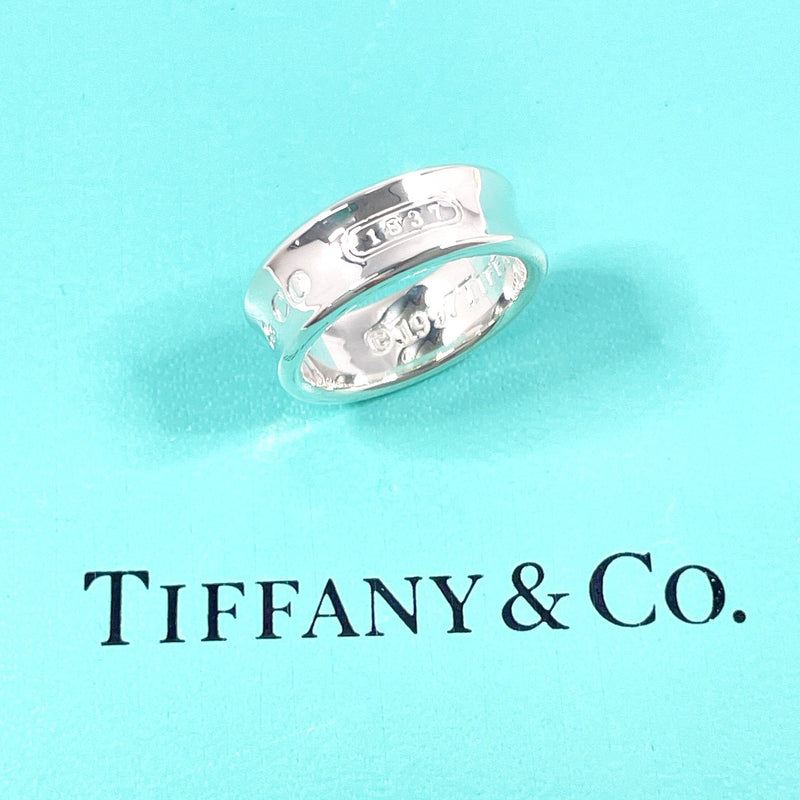 TIFFANY&Co. Ring 1837 Medium Silver925 #US 6 Silver Women Second hand