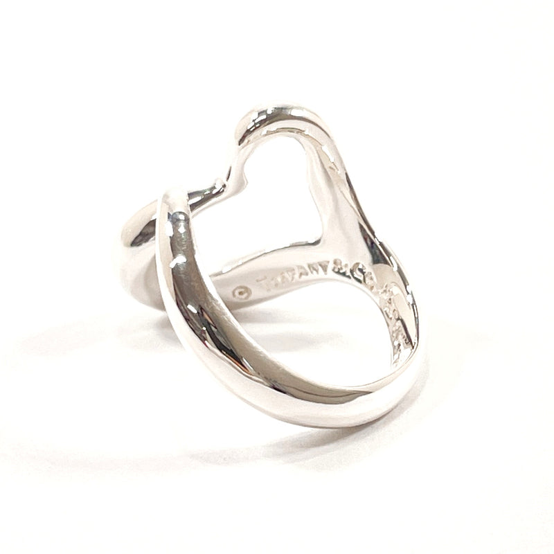 TIFFANY&Co. Ring Open heart Elsa Peretti Silver925 #10(JP Size) Silver Women Used