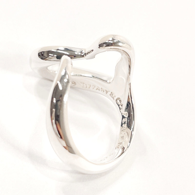 TIFFANY&Co. Ring Open heart Elsa Peretti Silver925 #10(JP Size) Silver Women Used