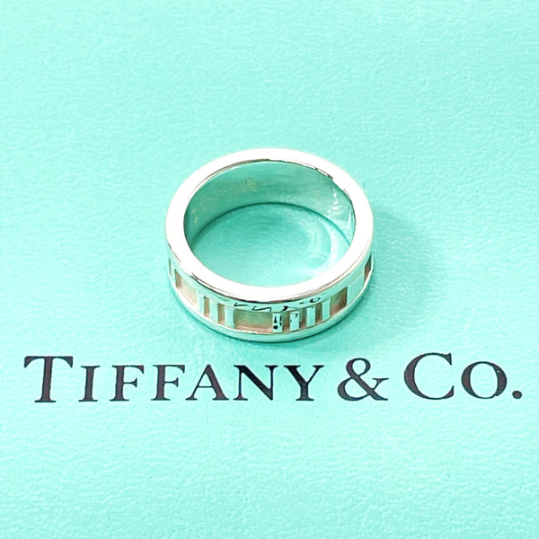 TIFFANY&Co. Ring Atlas Silver925 #10(JP Size) Silver Women Used