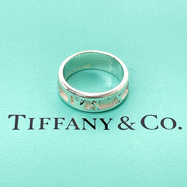 TIFFANY&Co. Ring Atlas Silver925 #11(JP Size) Silver Women Used