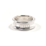 TIFFANY&Co. Ring 1837 Silver925 #US 4 1/2 Silver Women Second hand