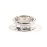 TIFFANY&Co. Ring 1837 Silver925 #US 4 1/2 Silver Women Second hand