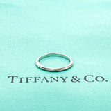 TIFFANY&Co. Ring Pt950Platinum #9(JP Size) Silver Women Used