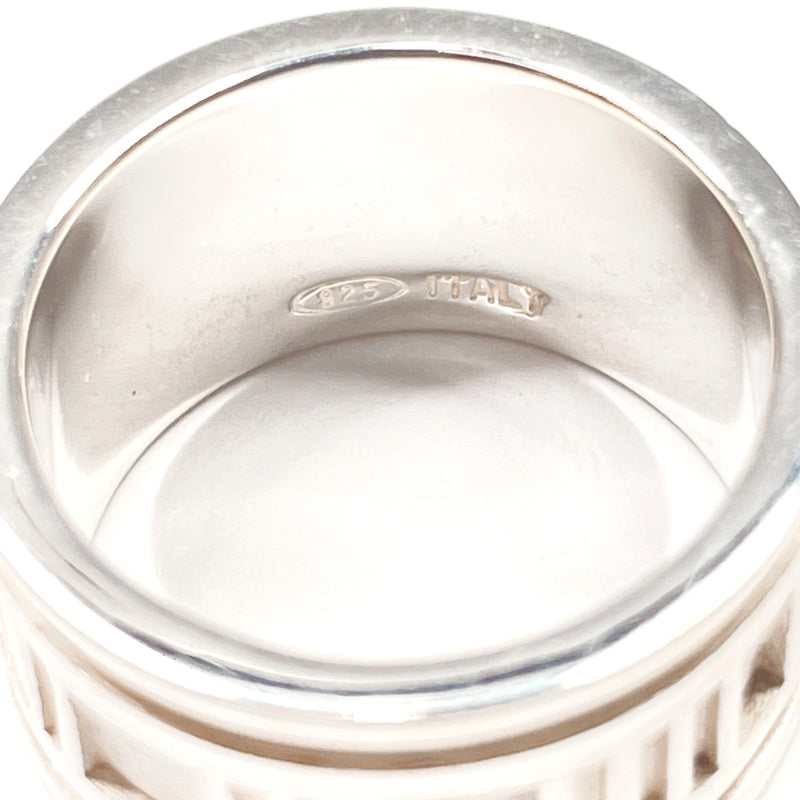 TIFFANY&Co. Ring Atlas Silver925 #14(JP Size) Silver Women Used