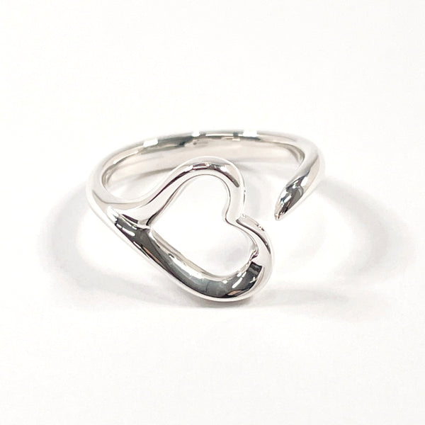 TIFFANY&Co. Ring Open heart Elsa Peretti Silver925 #7(JP Size) Silver Women Used