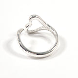 TIFFANY&Co. Ring Open heart Elsa Peretti Silver925 #7(JP Size) Silver Women Used