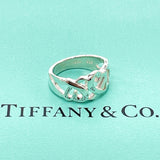 TIFFANY&Co. Ring Triple rubbing heart Paloma Picasso Silver925 #8(JP Size) Silver Women Used