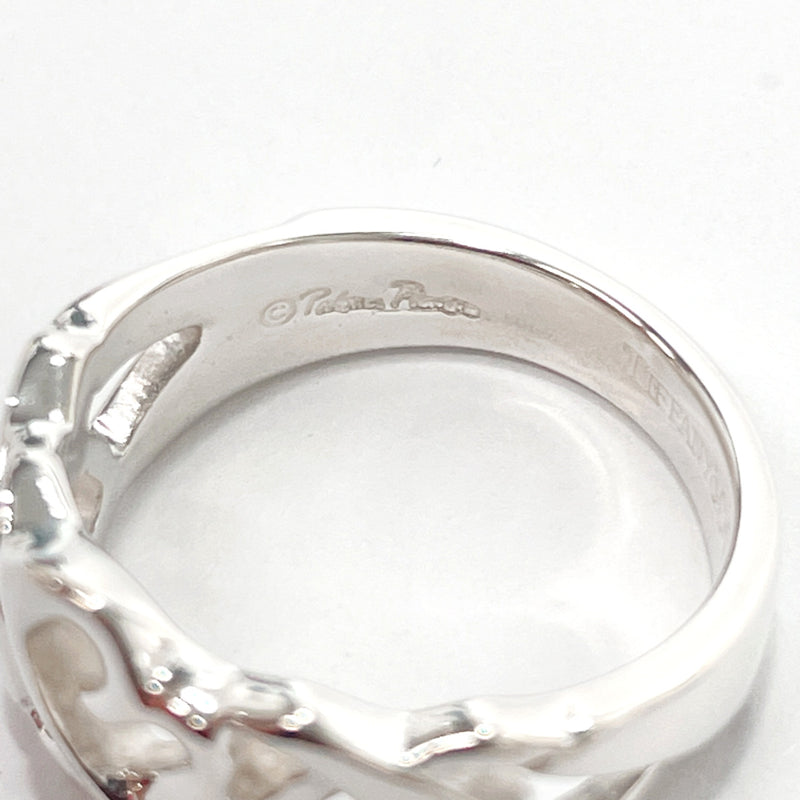 TIFFANY&Co. Ring Triple rubbing heart Paloma Picasso Silver925 #8(JP Size) Silver Women Used