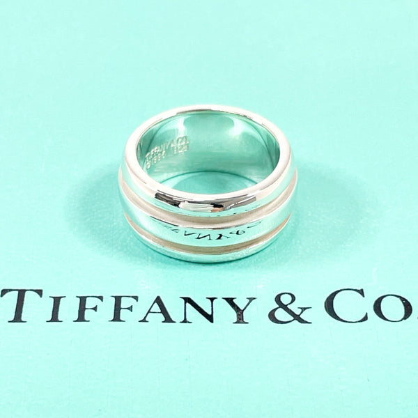 TIFFANY&Co. Ring Atlas grooved Double line Silver925 #10.5(JP Size) Silver Women Used