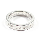 TIFFANY&Co. Ring 1837 Narrow Silver925 #US 3 1/2 Silver Women Second hand