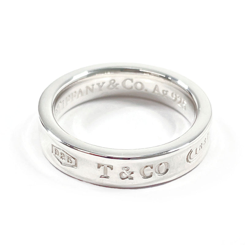 TIFFANY&Co. Ring 1837 Narrow Silver925 #US 3 1/2 Silver Women Second hand