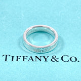 TIFFANY&Co. Ring 1837 Narrow Silver925 #US 3 1/2 Silver Women Second hand