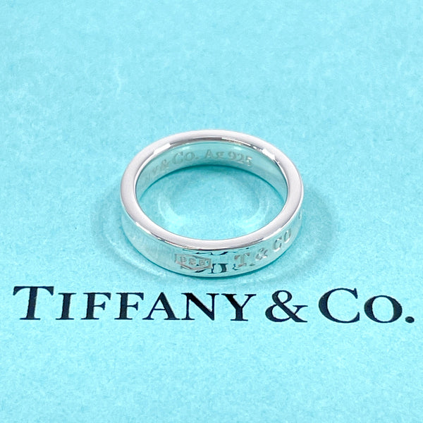 TIFFANY&Co. Ring 1837 Narrow Silver925 #US 3 1/2 Silver Women Second hand