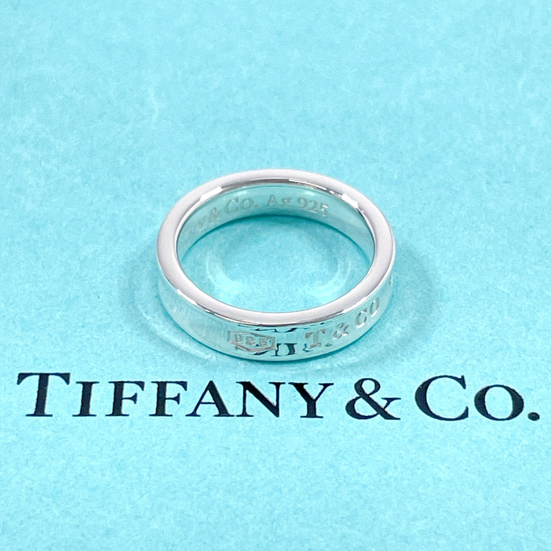 TIFFANY&Co. Ring 1837 Narrow Silver925 #US 3 1/2 Silver Women Second hand
