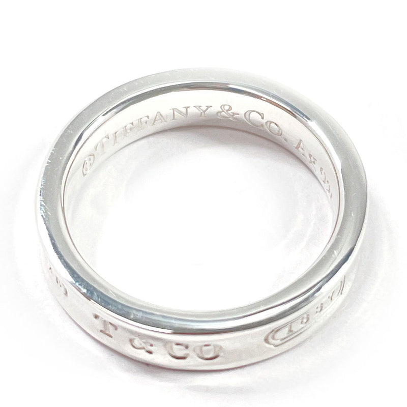 TIFFANY&Co. Ring 1837 Narrow Silver925 #US 3 1/2 Silver Women Second hand