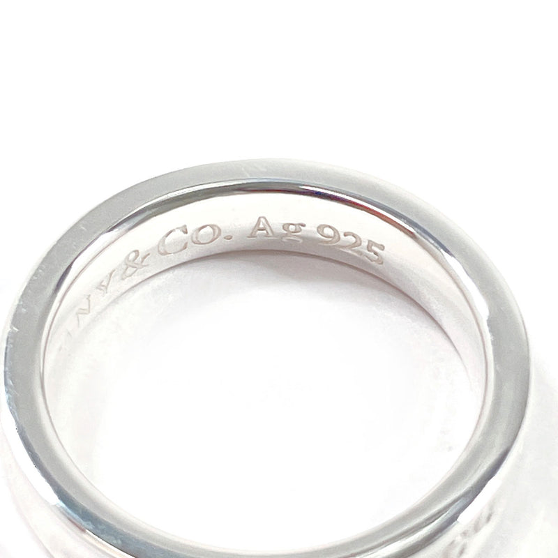TIFFANY&Co. Ring 1837 Narrow Silver925 #US 3 1/2 Silver Women Second hand