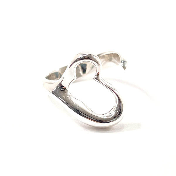 TIFFANY&Co. Ring Open heart Elsa Peretti Silver925 #9(JP Size) Silver Women Used