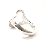 TIFFANY&Co. Ring Open heart Elsa Peretti Silver925 #9(JP Size) Silver Women Used