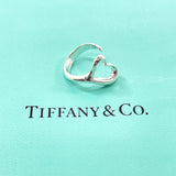 TIFFANY&Co. Ring Open heart Elsa Peretti Silver925 #9(JP Size) Silver Women Used