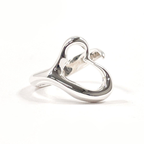 TIFFANY&Co. Ring Open heart Elsa Peretti Silver925 #US 4 3/4 Silver Women Second hand
