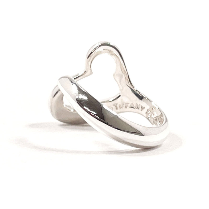 TIFFANY&Co. Ring Open heart Elsa Peretti Silver925 #US 4 3/4 Silver Women Second hand